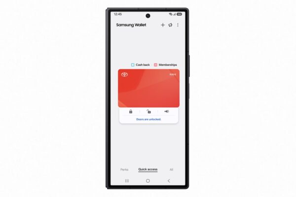 Samsung Wallet extiende el uso de llave digital a vehículos Toyota seleccionados