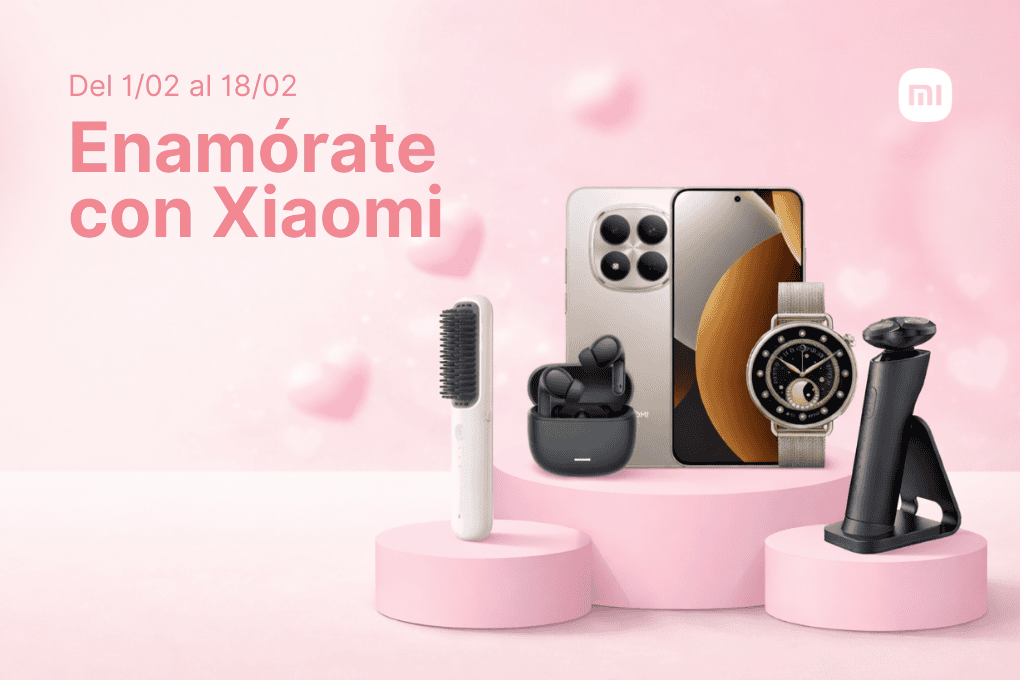 Descubre el amor con Xiaomi este San Valentín en tuxiaomi.es