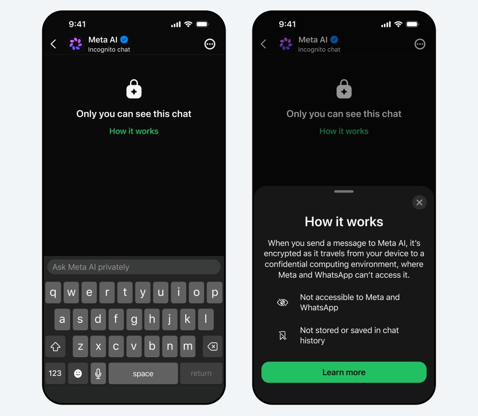 Presentamos una forma totalmente privada de interactuar con la inteligencia artificial